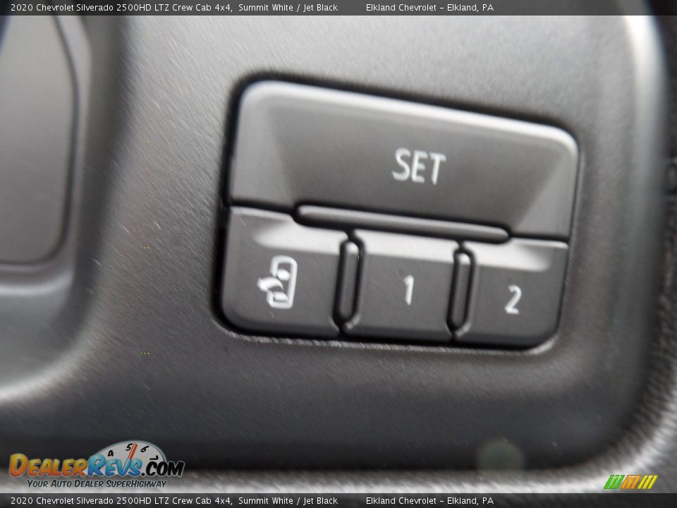 2020 Chevrolet Silverado 2500HD LTZ Crew Cab 4x4 Summit White / Jet Black Photo #28