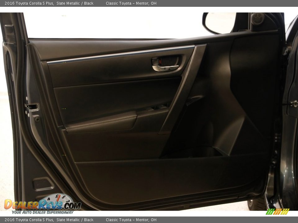 2016 Toyota Corolla S Plus Slate Metallic / Black Photo #4