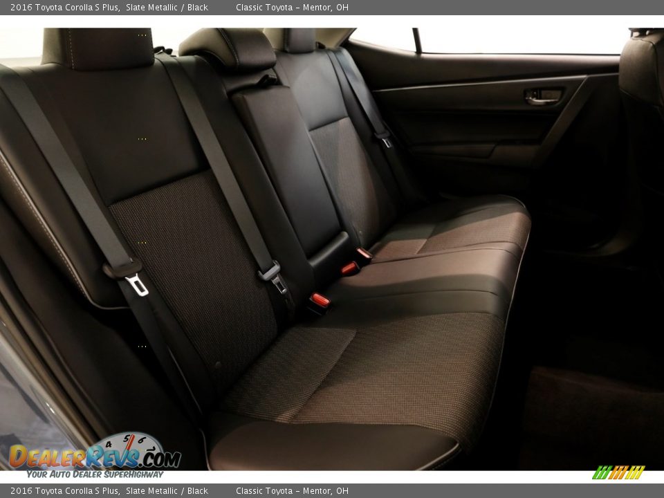 2016 Toyota Corolla S Plus Slate Metallic / Black Photo #14
