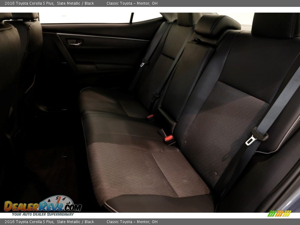 2016 Toyota Corolla S Plus Slate Metallic / Black Photo #15