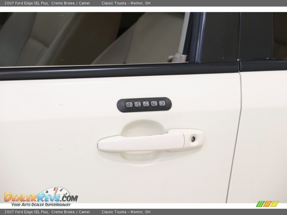 2007 Ford Edge SEL Plus Creme Brulee / Camel Photo #4
