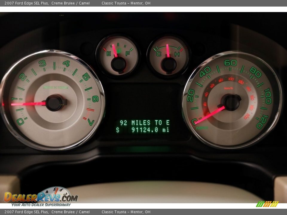 2007 Ford Edge SEL Plus Creme Brulee / Camel Photo #9