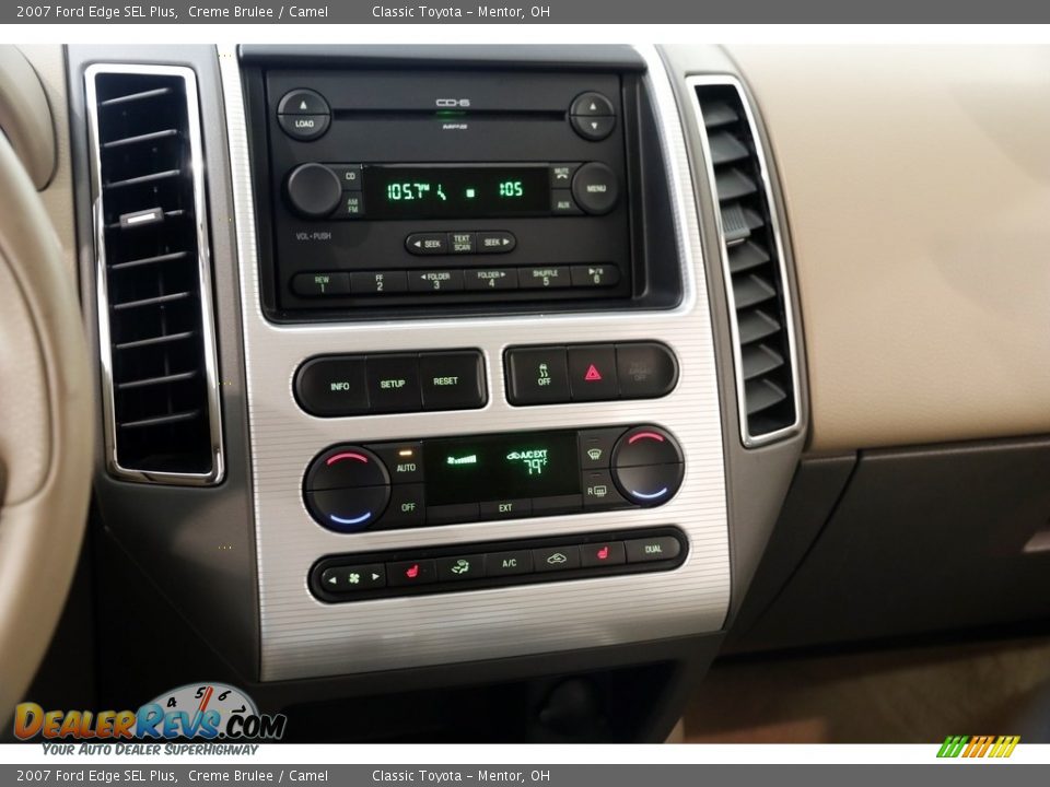 2007 Ford Edge SEL Plus Creme Brulee / Camel Photo #10