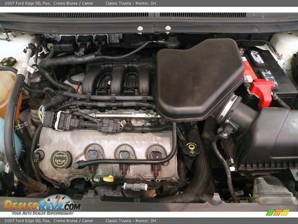 2007 Ford Edge SEL Plus Creme Brulee / Camel Photo #16