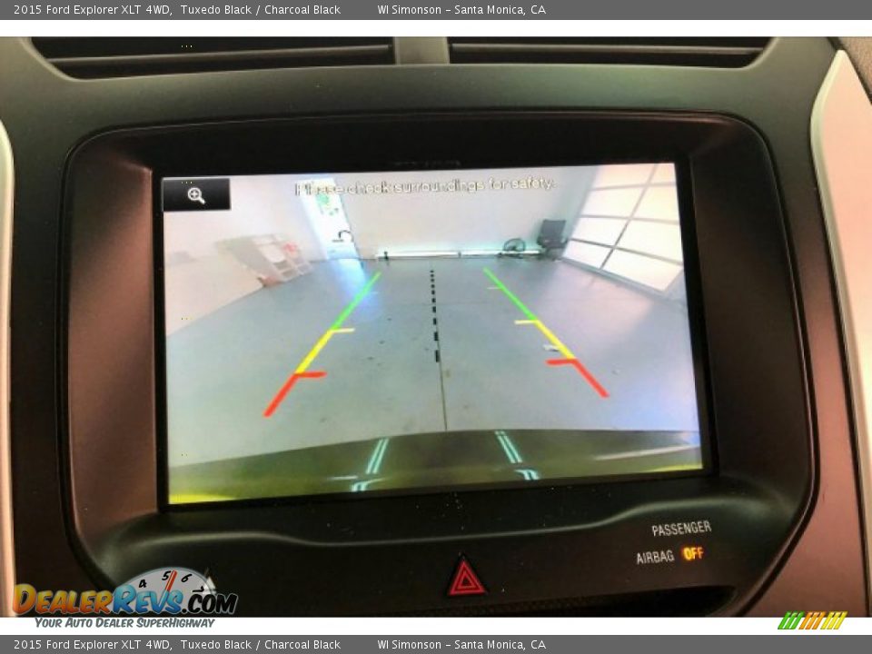 2015 Ford Explorer XLT 4WD Tuxedo Black / Charcoal Black Photo #21
