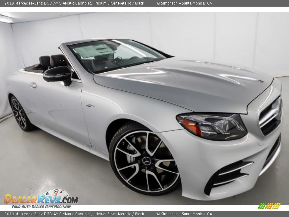 Iridium Silver Metallic 2019 Mercedes-Benz E 53 AMG 4Matic Cabriolet Photo #2