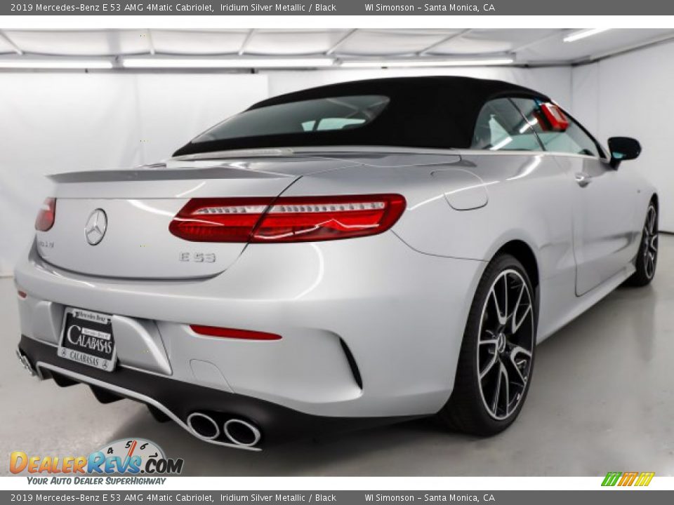 2019 Mercedes-Benz E 53 AMG 4Matic Cabriolet Iridium Silver Metallic / Black Photo #4