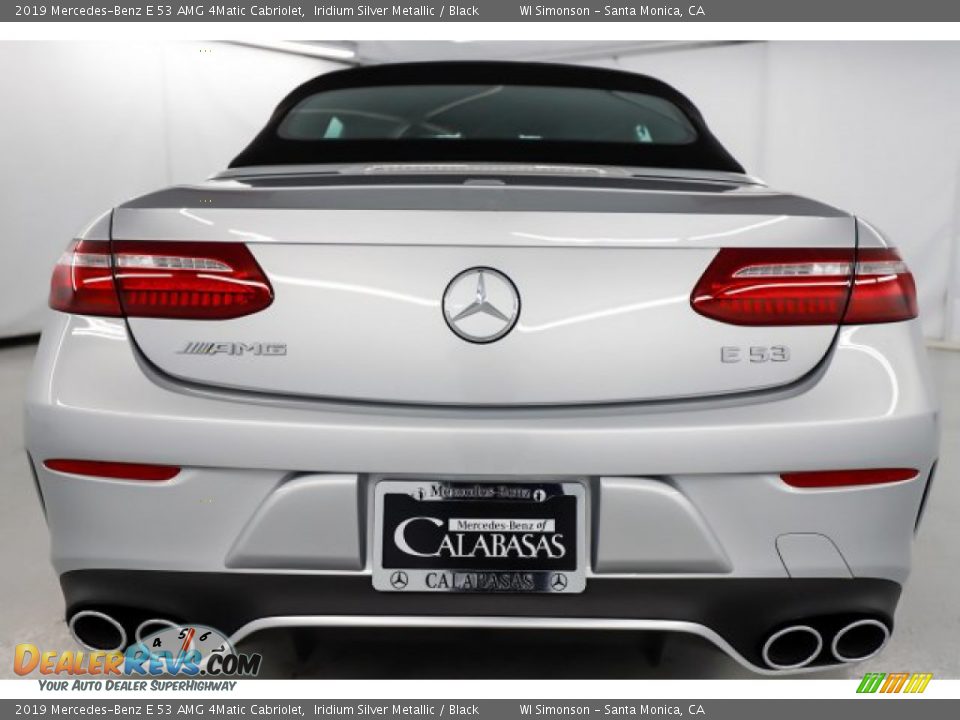 2019 Mercedes-Benz E 53 AMG 4Matic Cabriolet Iridium Silver Metallic / Black Photo #5