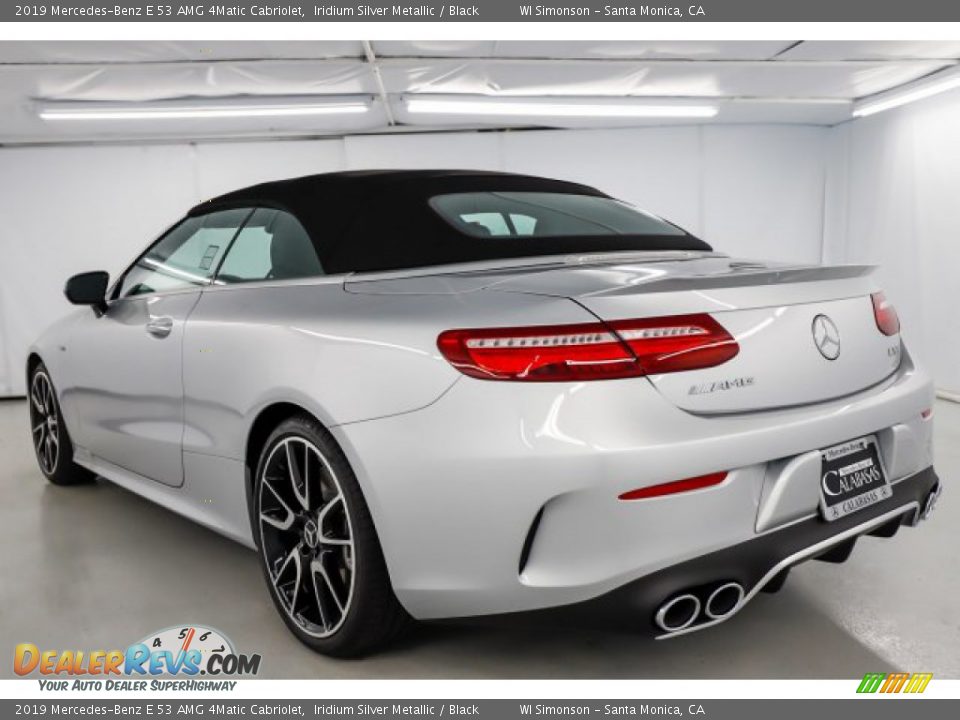 2019 Mercedes-Benz E 53 AMG 4Matic Cabriolet Iridium Silver Metallic / Black Photo #6