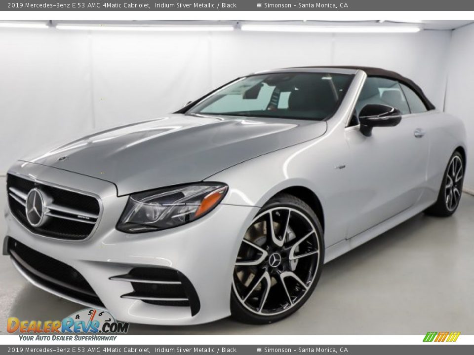 Front 3/4 View of 2019 Mercedes-Benz E 53 AMG 4Matic Cabriolet Photo #7