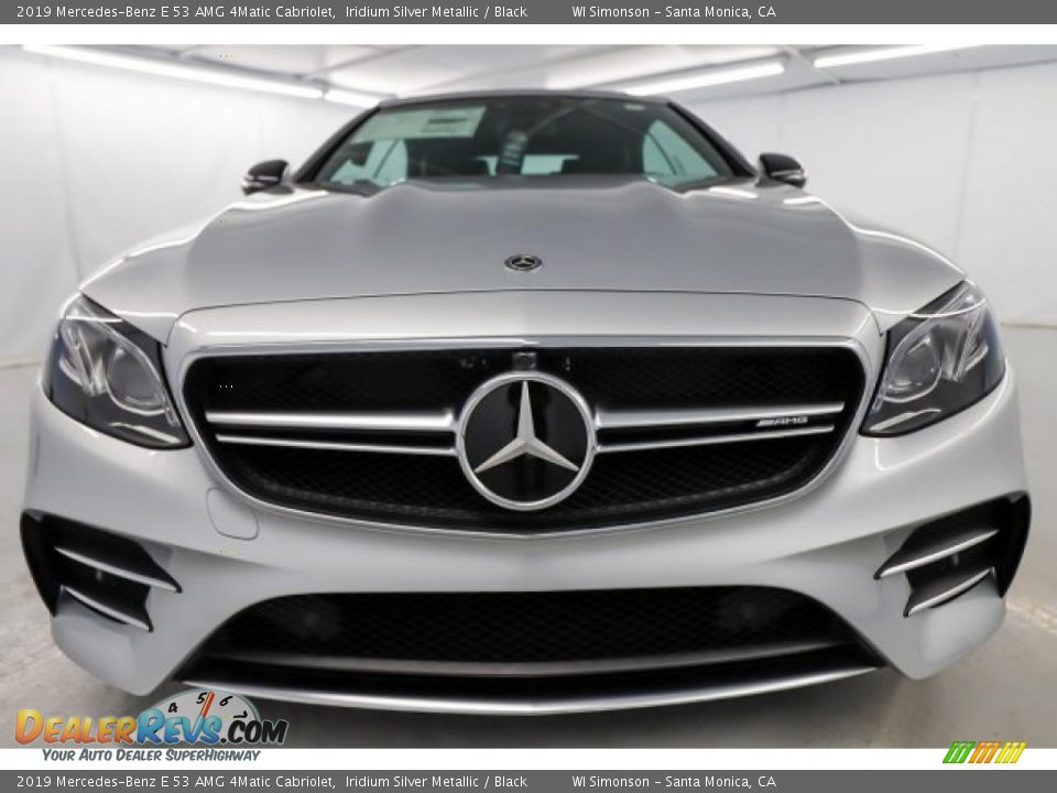 2019 Mercedes-Benz E 53 AMG 4Matic Cabriolet Iridium Silver Metallic / Black Photo #8
