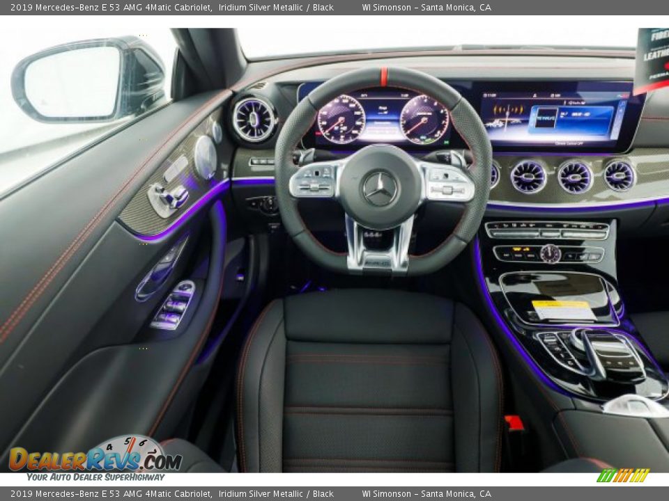 Dashboard of 2019 Mercedes-Benz E 53 AMG 4Matic Cabriolet Photo #12