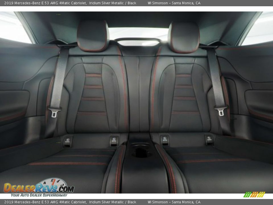 Rear Seat of 2019 Mercedes-Benz E 53 AMG 4Matic Cabriolet Photo #17