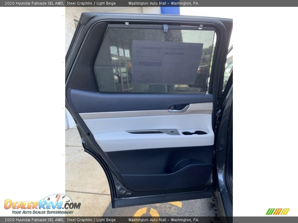2020 Hyundai Palisade SEL AWD Steel Graphite / Light Beige Photo #17