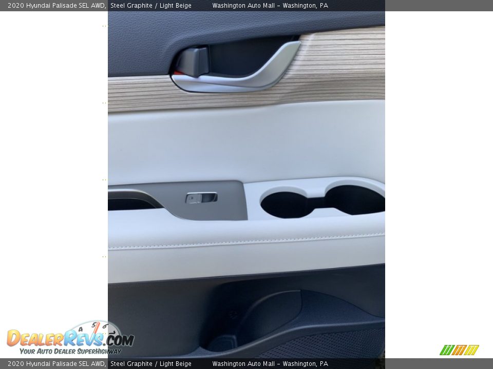 2020 Hyundai Palisade SEL AWD Steel Graphite / Light Beige Photo #18