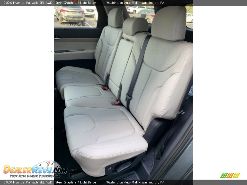 Rear Seat of 2020 Hyundai Palisade SEL AWD Photo #19