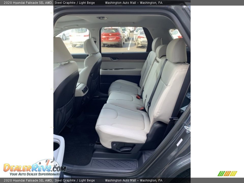 Rear Seat of 2020 Hyundai Palisade SEL AWD Photo #20