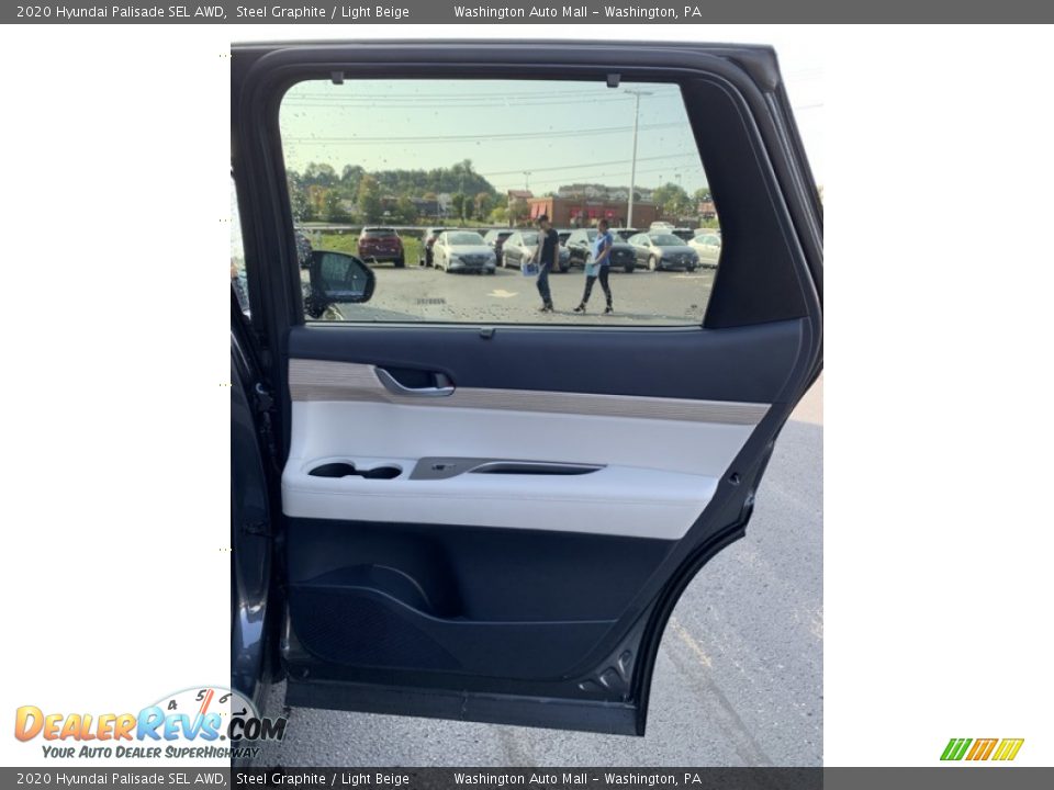 2020 Hyundai Palisade SEL AWD Steel Graphite / Light Beige Photo #23