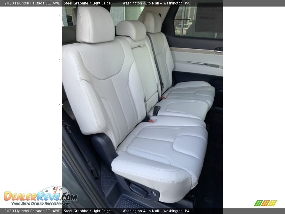 Rear Seat of 2020 Hyundai Palisade SEL AWD Photo #24