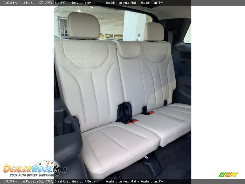 2020 Hyundai Palisade SEL AWD Steel Graphite / Light Beige Photo #26