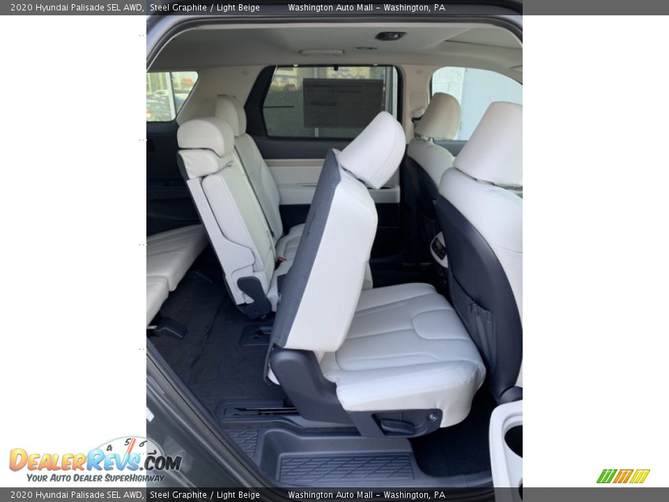 2020 Hyundai Palisade SEL AWD Steel Graphite / Light Beige Photo #27