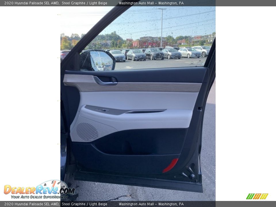 2020 Hyundai Palisade SEL AWD Steel Graphite / Light Beige Photo #29