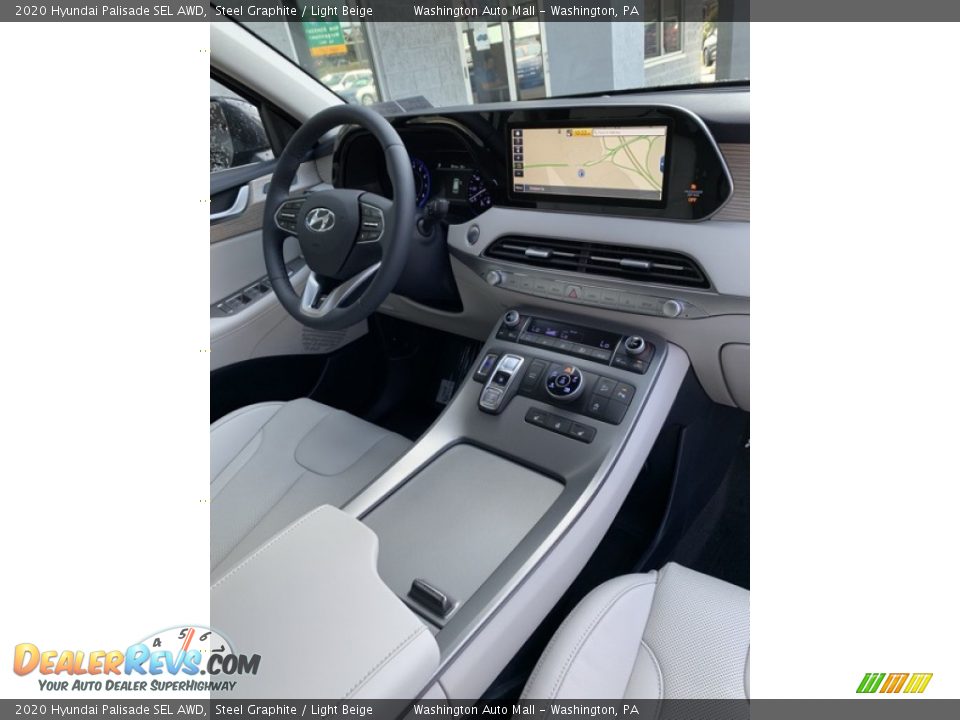 Dashboard of 2020 Hyundai Palisade SEL AWD Photo #31