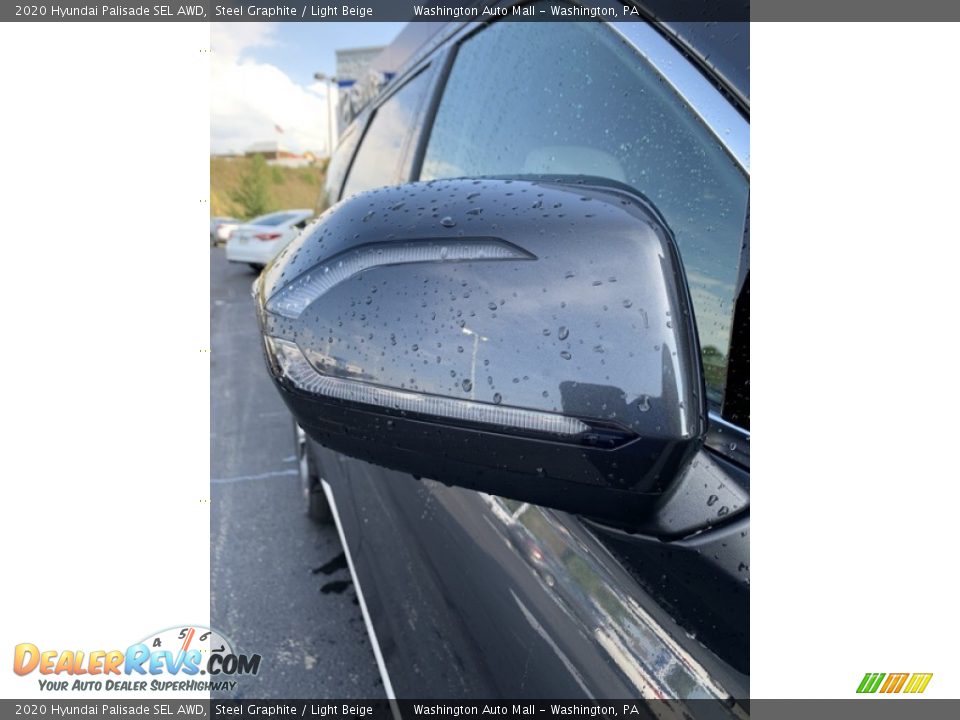 2020 Hyundai Palisade SEL AWD Steel Graphite / Light Beige Photo #33