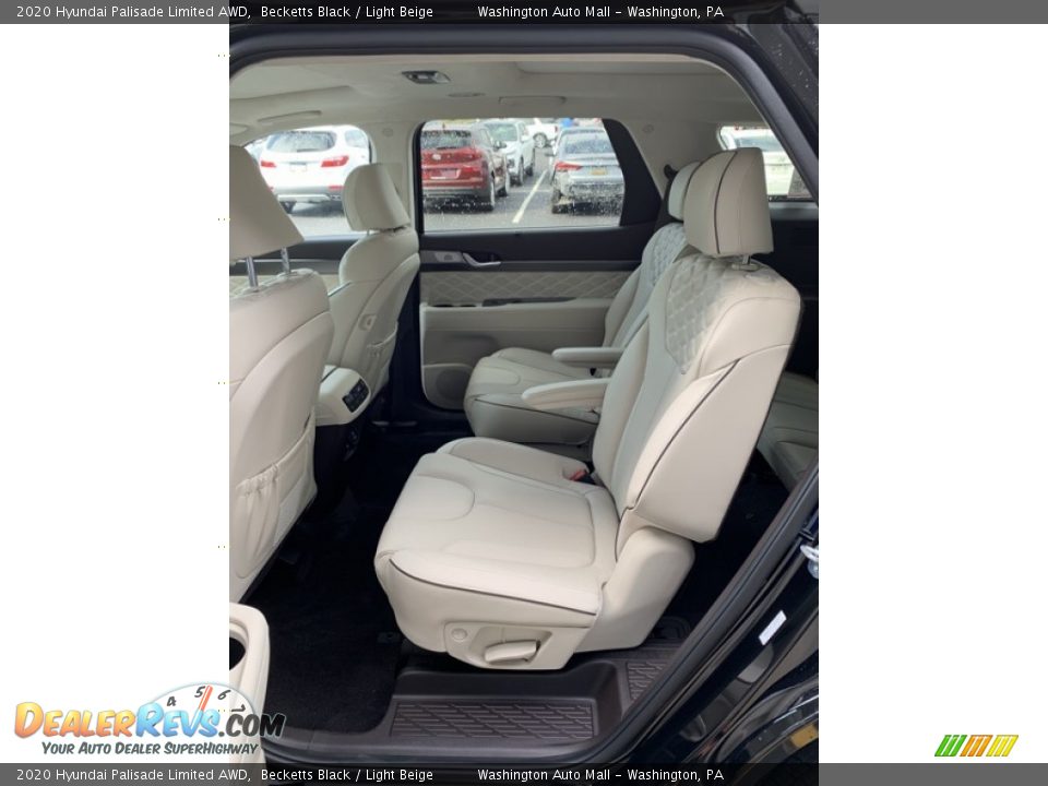 Rear Seat of 2020 Hyundai Palisade Limited AWD Photo #20