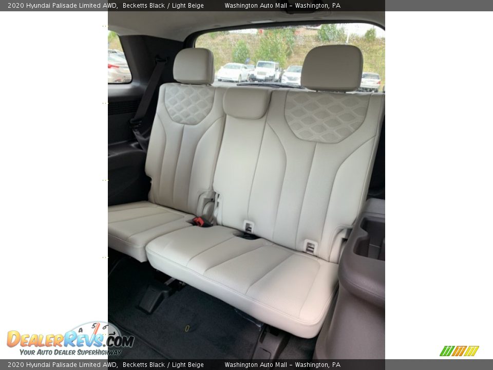 Rear Seat of 2020 Hyundai Palisade Limited AWD Photo #22