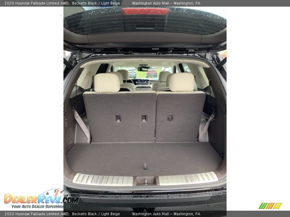 2020 Hyundai Palisade Limited AWD Becketts Black / Light Beige Photo #24