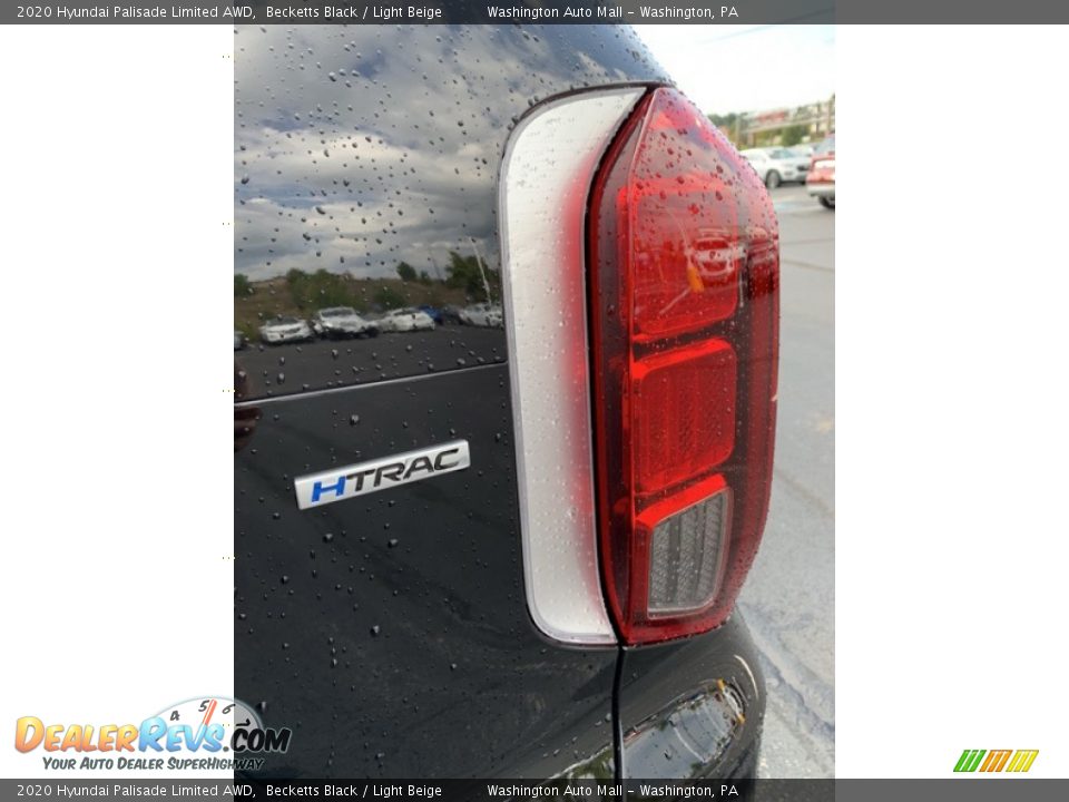 2020 Hyundai Palisade Limited AWD Becketts Black / Light Beige Photo #27
