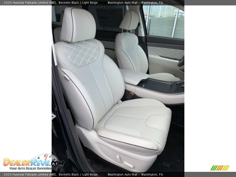 Front Seat of 2020 Hyundai Palisade Limited AWD Photo #33