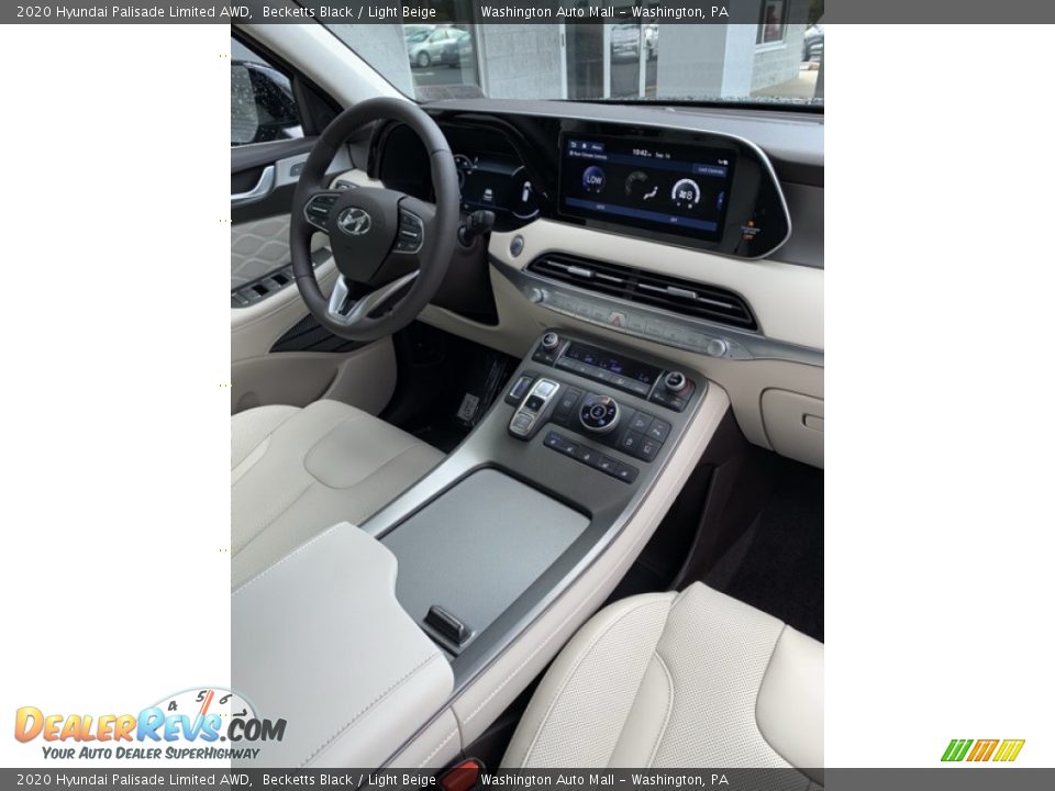 Light Beige Interior - 2020 Hyundai Palisade Limited AWD Photo #34