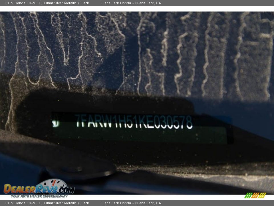 2019 Honda CR-V EX Lunar Silver Metallic / Black Photo #36