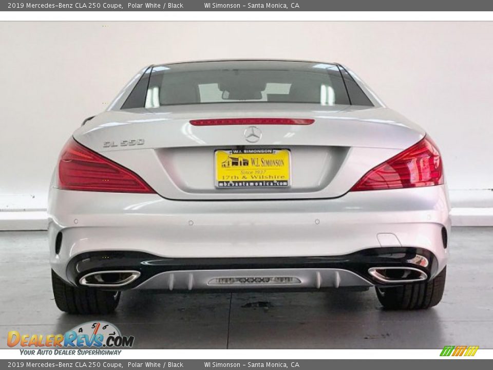 2019 Mercedes-Benz CLA 250 Coupe Polar White / Black Photo #3