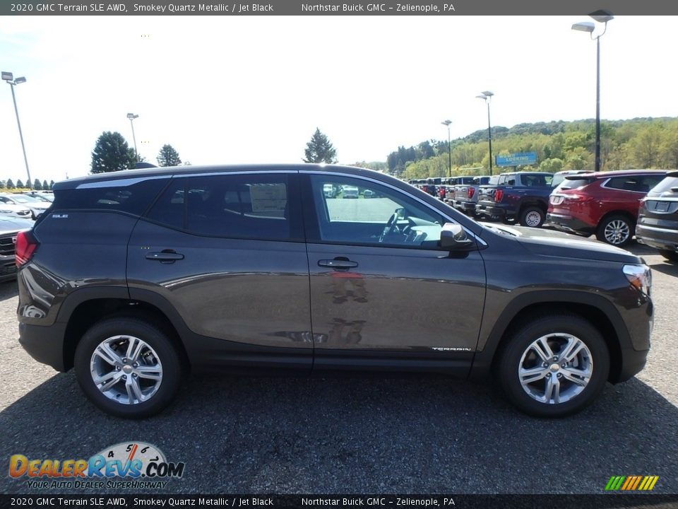 2020 GMC Terrain SLE AWD Smokey Quartz Metallic / Jet Black Photo #4