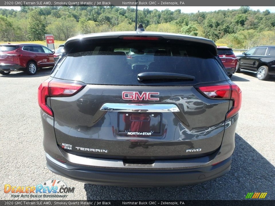 2020 GMC Terrain SLE AWD Smokey Quartz Metallic / Jet Black Photo #6