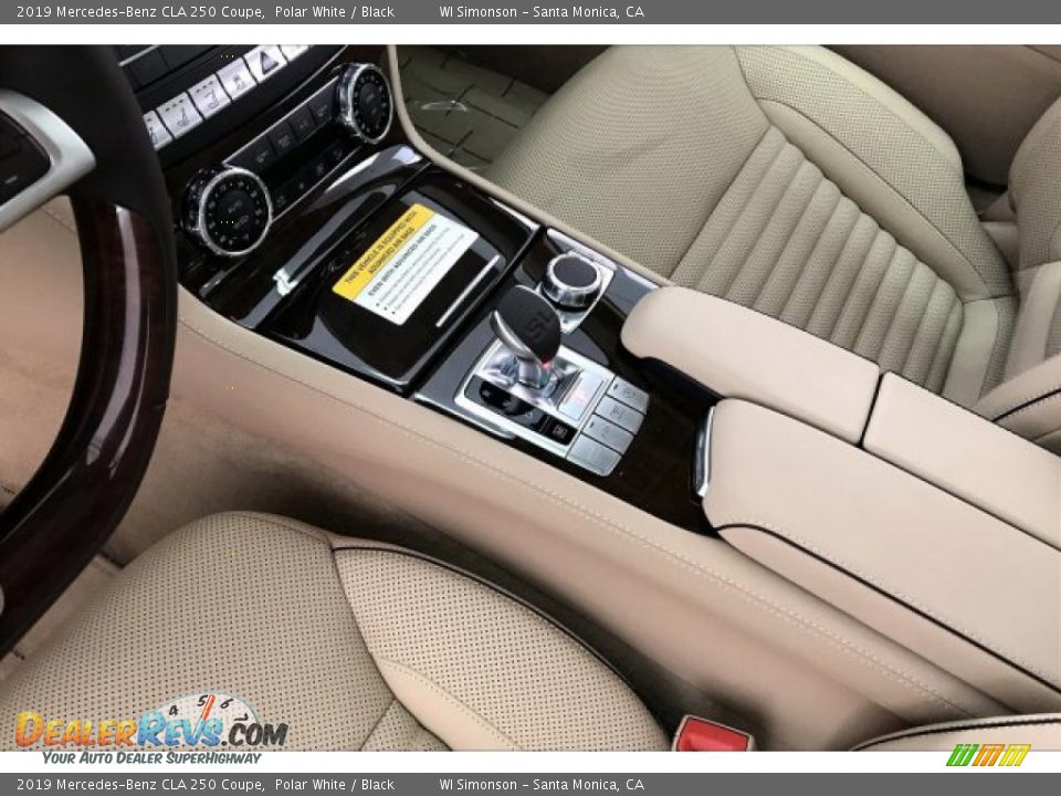 2019 Mercedes-Benz CLA 250 Coupe Polar White / Black Photo #7