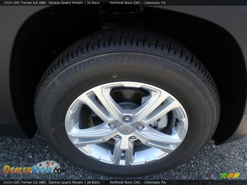 2020 GMC Terrain SLE AWD Smokey Quartz Metallic / Jet Black Photo #10
