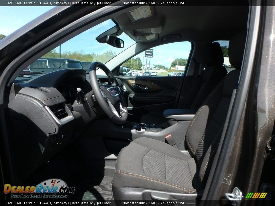 2020 GMC Terrain SLE AWD Smokey Quartz Metallic / Jet Black Photo #12