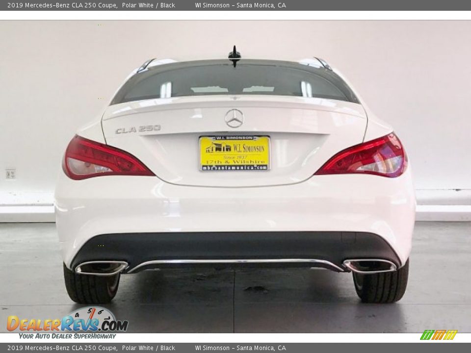 2019 Mercedes-Benz CLA 250 Coupe Polar White / Black Photo #3
