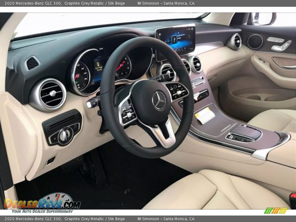 2020 Mercedes-Benz GLC 300 Graphite Grey Metallic / Silk Beige Photo #4