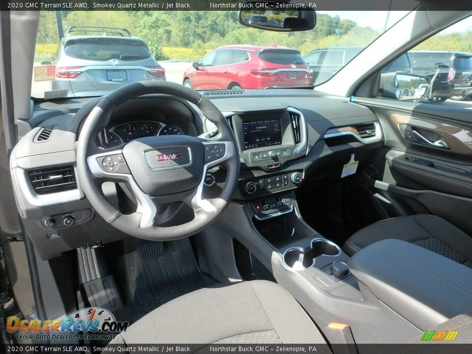 2020 GMC Terrain SLE AWD Smokey Quartz Metallic / Jet Black Photo #14