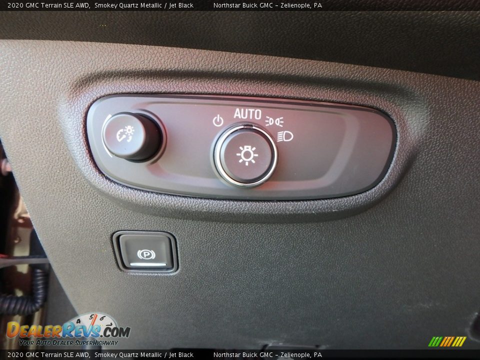 2020 GMC Terrain SLE AWD Smokey Quartz Metallic / Jet Black Photo #16