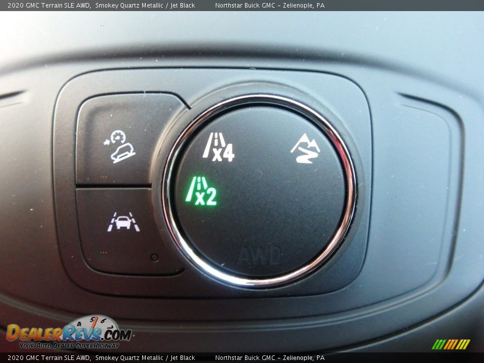 2020 GMC Terrain SLE AWD Smokey Quartz Metallic / Jet Black Photo #18