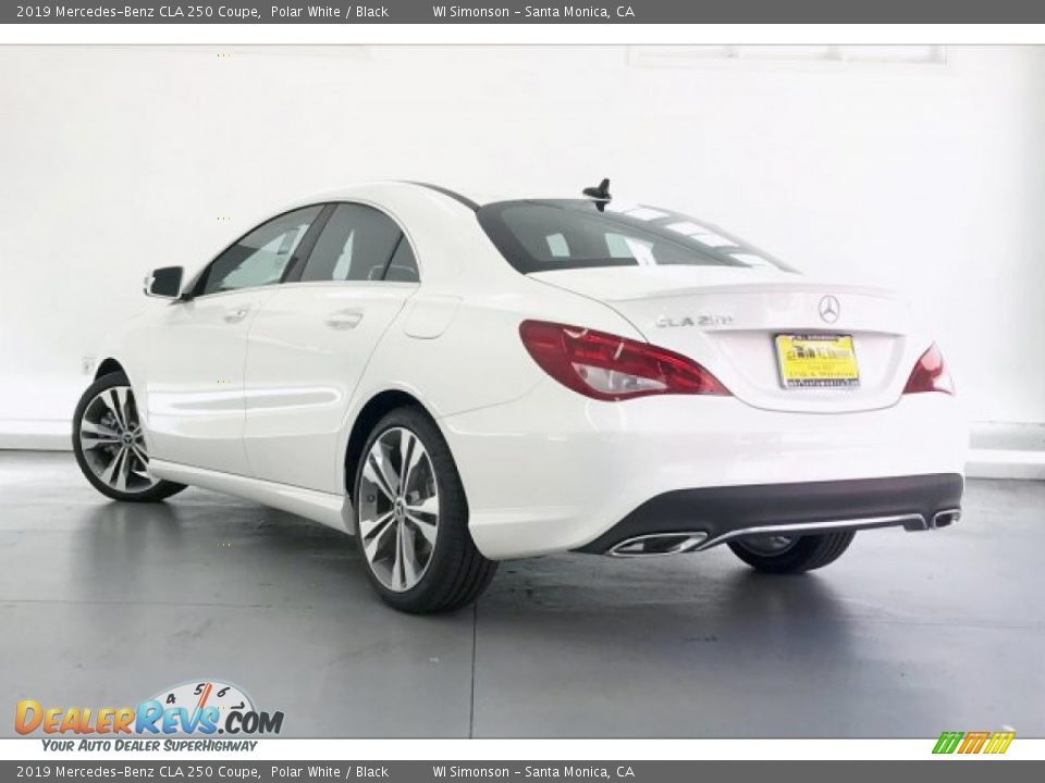 2019 Mercedes-Benz CLA 250 Coupe Polar White / Black Photo #2