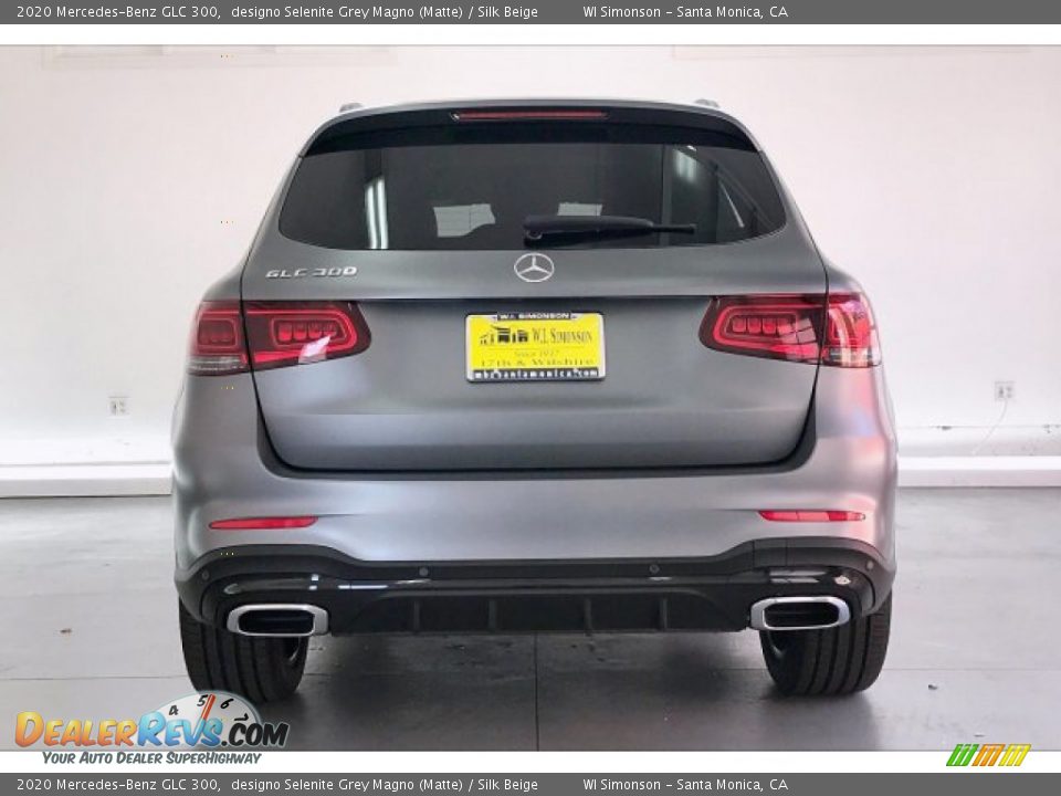 2020 Mercedes-Benz GLC 300 designo Selenite Grey Magno (Matte) / Silk Beige Photo #3