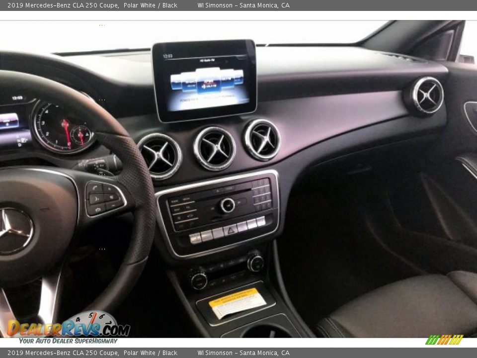 2019 Mercedes-Benz CLA 250 Coupe Polar White / Black Photo #6