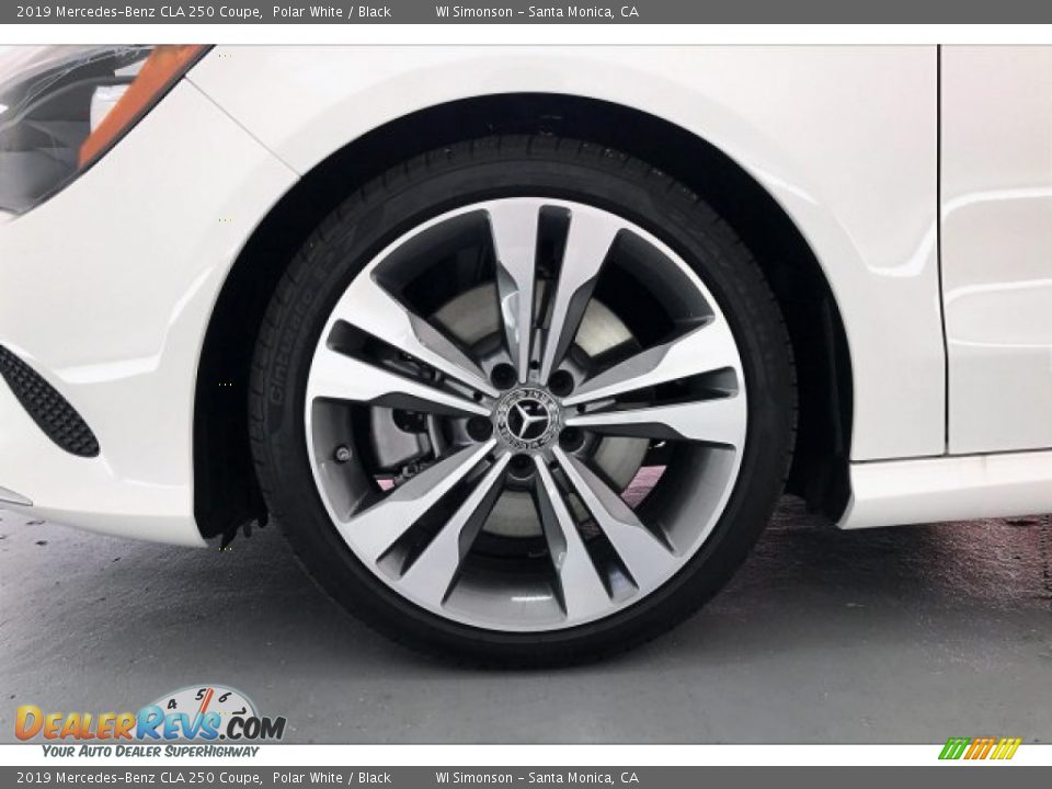 2019 Mercedes-Benz CLA 250 Coupe Polar White / Black Photo #9